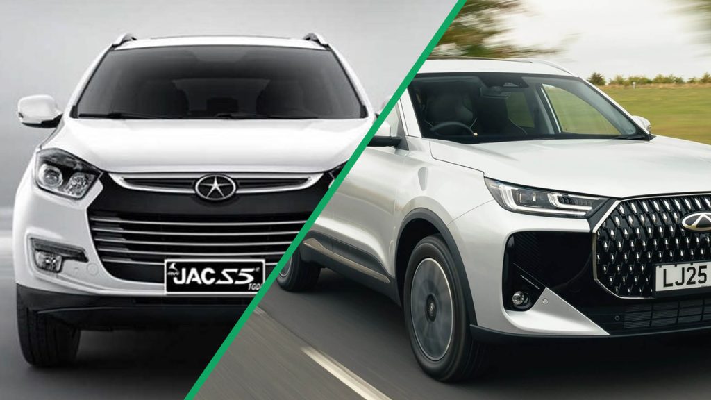 مقایسه چری تیگو ۷ با جک S5