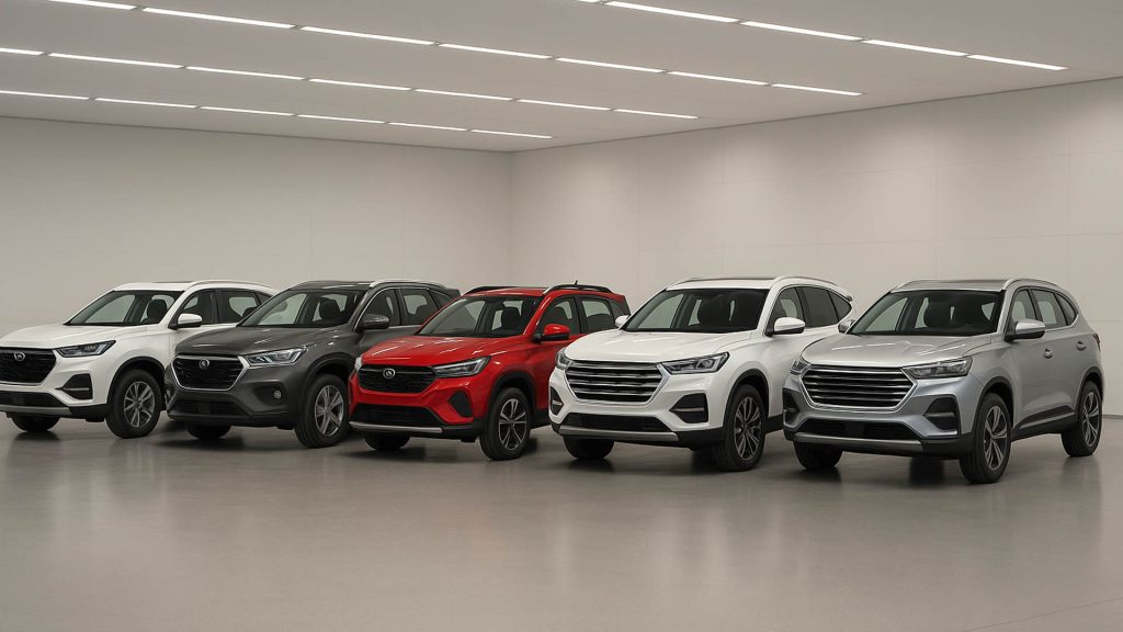 پرفروش‌ترین خودروهای چینی در ایران